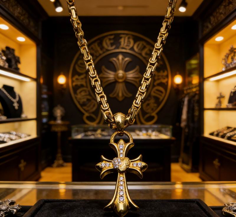 Chrome Hearts Necklace 03yxs323