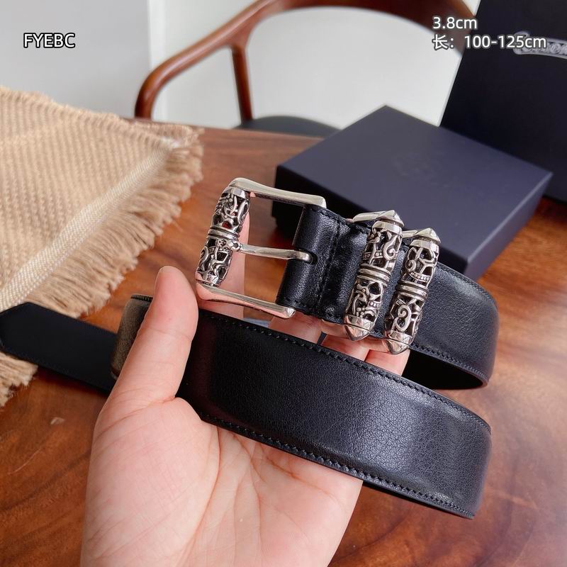 Chrome Hearts belt 38mmX100-125cm 8L53