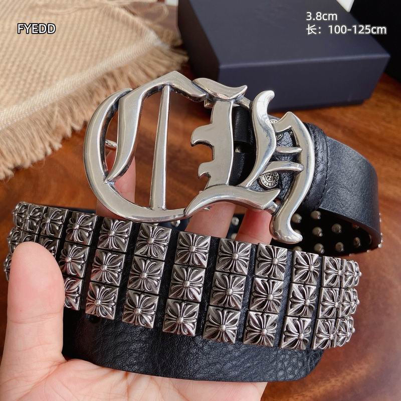 Chrome Hearts belt 38mmX100-125cm 8L68