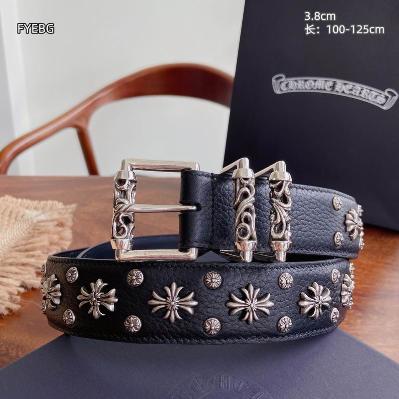 Chrome Hearts belt 38mmX95-125cm 8L56