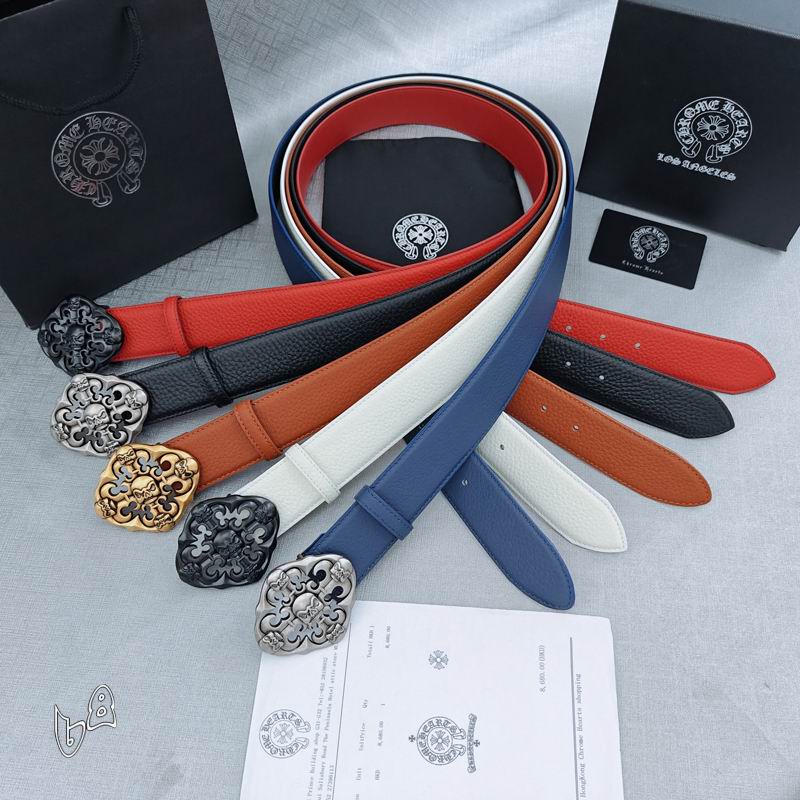 Chrome Hearts belt 38mmX90-125cm lb34