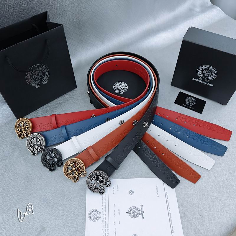 Chrome Hearts belt 38mmX90-125cm lb20