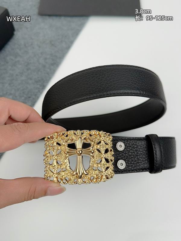 Chrome Hearts belt 38mmX95-125cm 8L41
