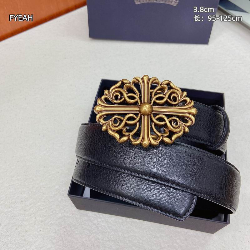 Chrome Hearts belt 38mmX95-125cm 8L45