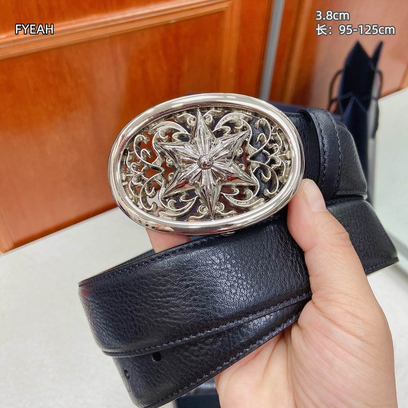 Chrome Hearts belt 38mmX95-125cm 8L46