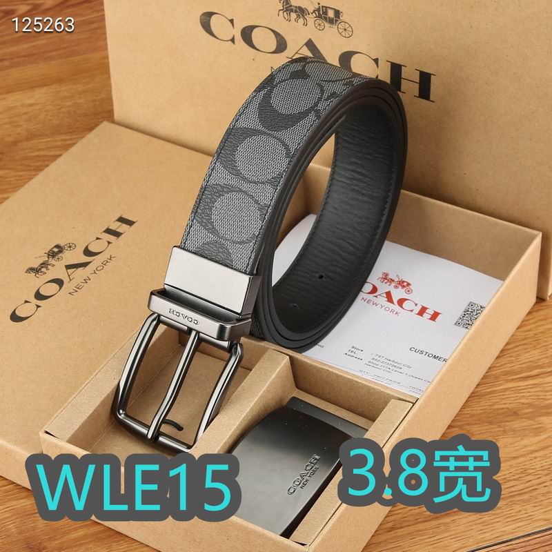 Coach belt 38mmX95-125cm XH05