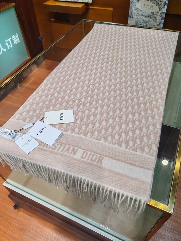 Dior Scarf 45X200cm 100%羊绒 E121294