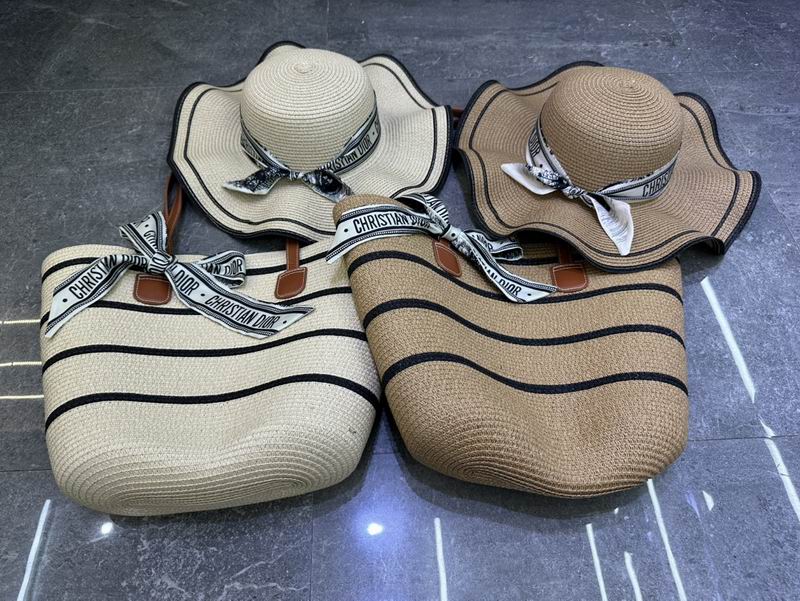 Dior beach bag Hat dx16