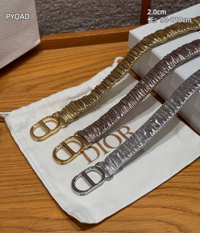 Dior belt 20mmX90-110cm 8L44