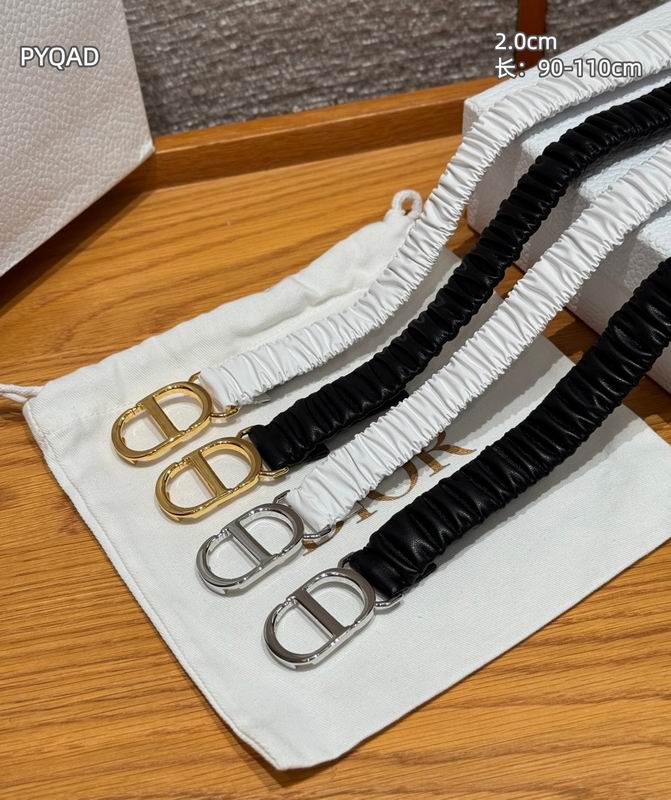Dior belt 20mmX90-110cm 8L45