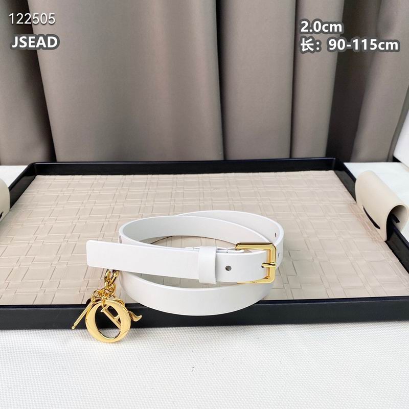 Dior belt 20mmX90-115cm 8L21