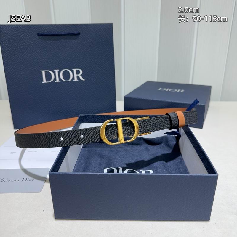 Dior belt 20mmX90-115cm 8L37