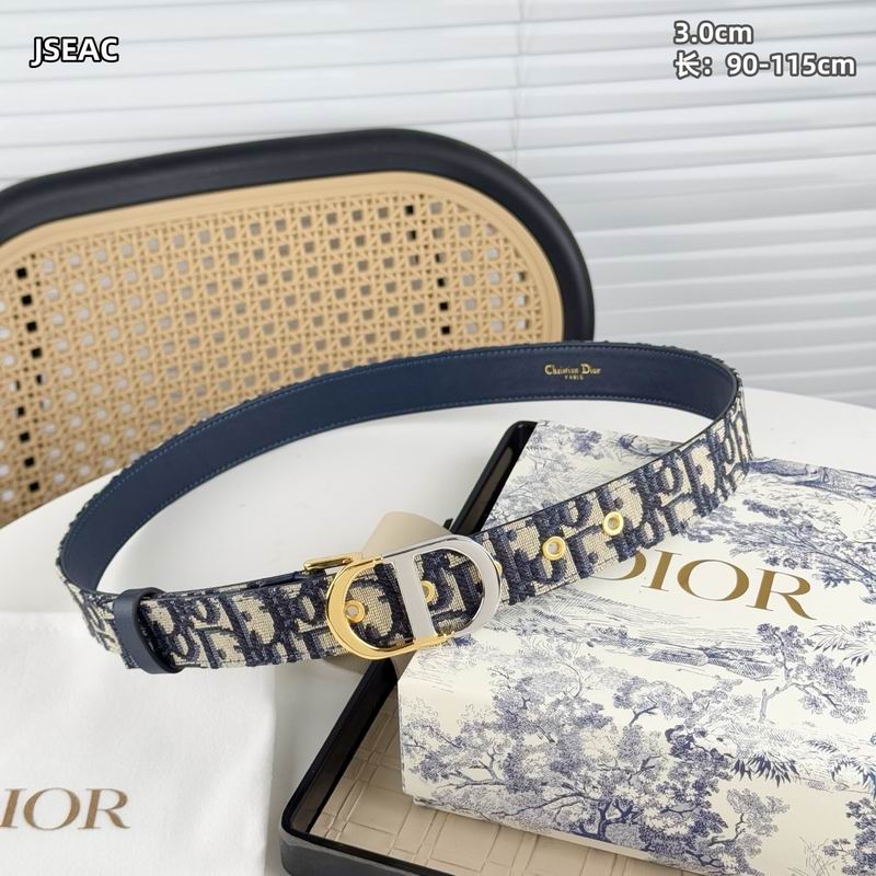 Dior belt 30mmX90-115cm 8L04
