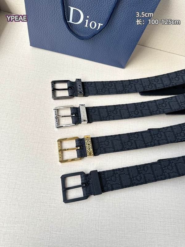 Dior belt 35mmX100-125cm 8L88
