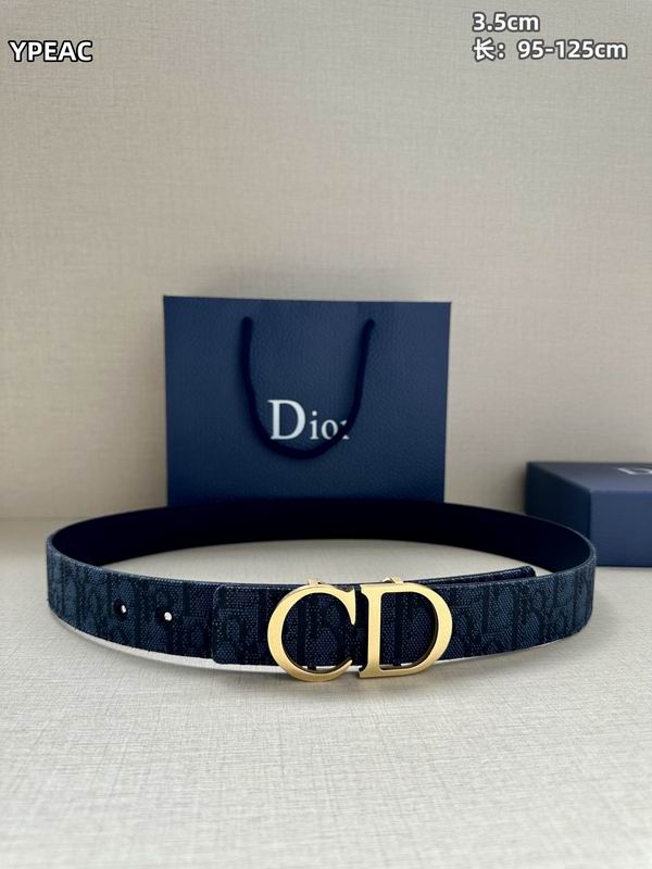Dior belt 35mmX95-125cm 8L62