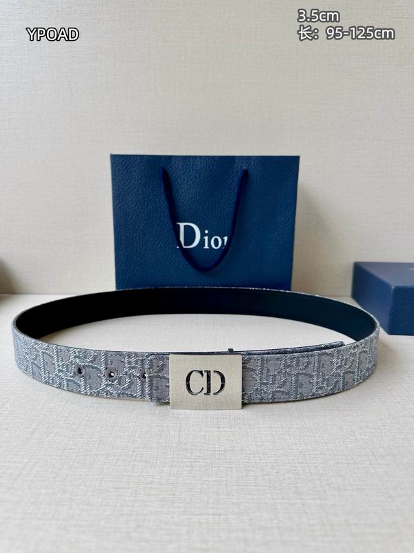 Dior belt 35mmX95-125cm 8L14