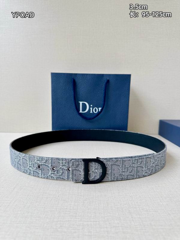 Dior belt 35mmX95-125cm 8L16
