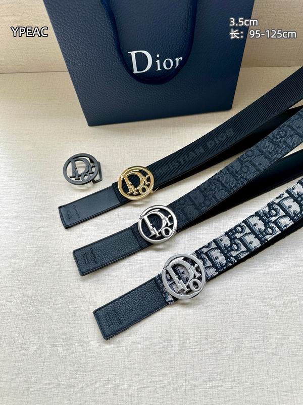 Dior belt 35mmX95-125cm 8L10