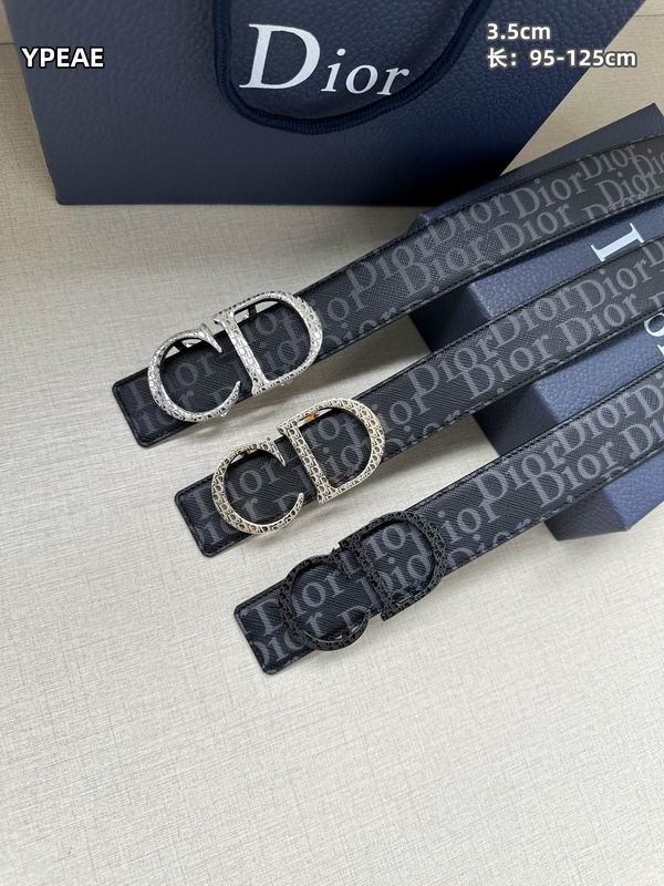 Dior belt 35mmX95-125cm 8L59