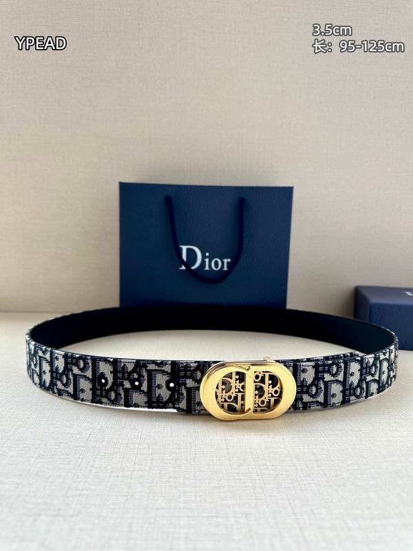 Dior belt 35mmX95-125cm 8L11