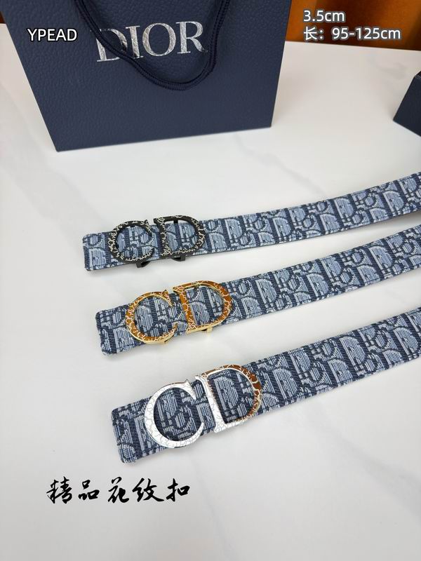Dior belt 35mmX95-125cm 8L18