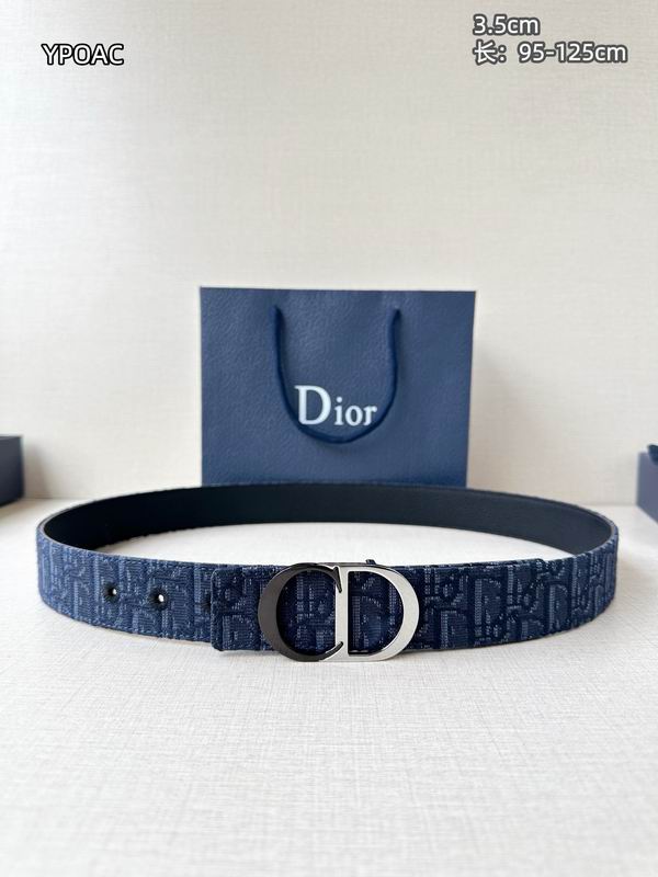 Dior belt 35mmX95-125cm 8L12