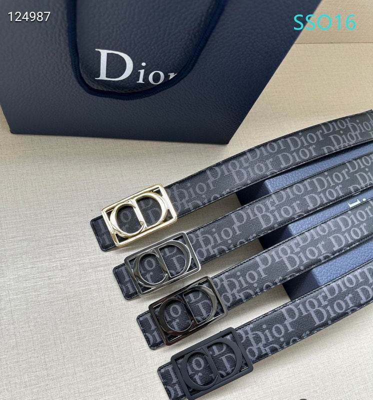 Dior belt 35mmX95-125cm XH11