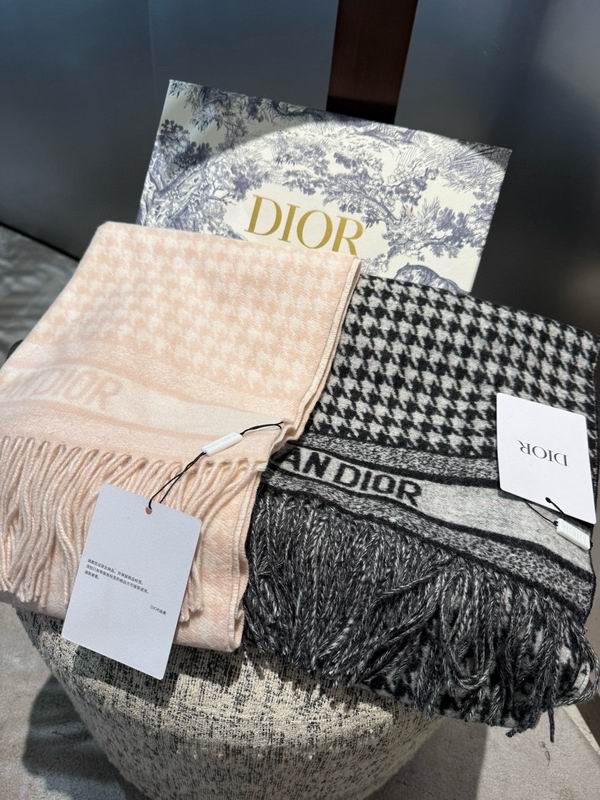 Dior scarf 45X200cm 100%山羊绒 E121253