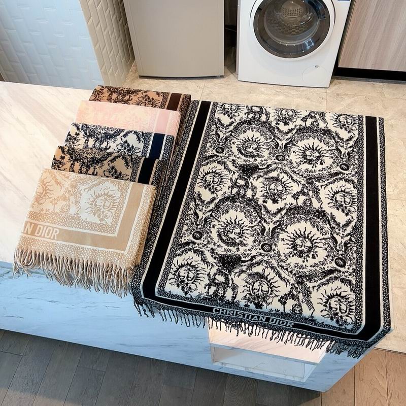 Dior scarf 50X180cm 100%羊毛 E19