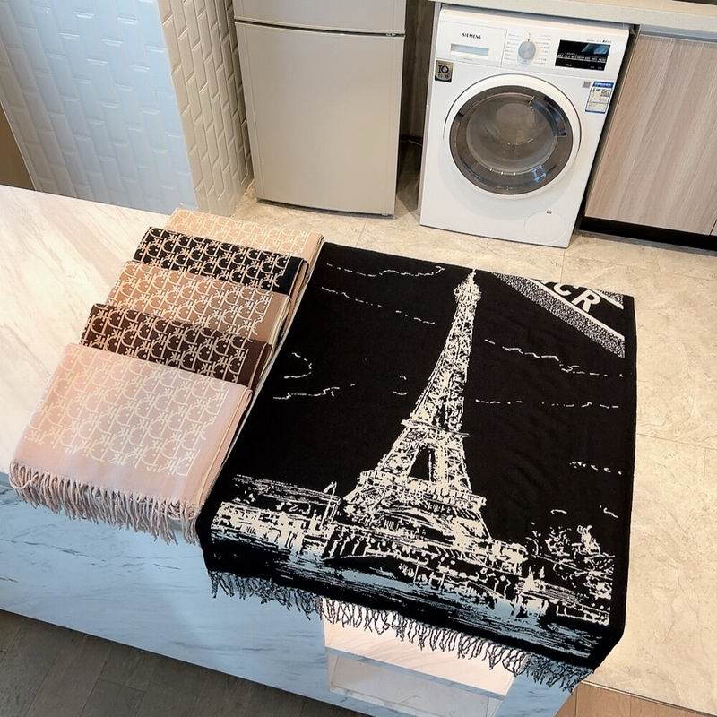 Dior scarf 50X180cm 100%羊毛 E22
