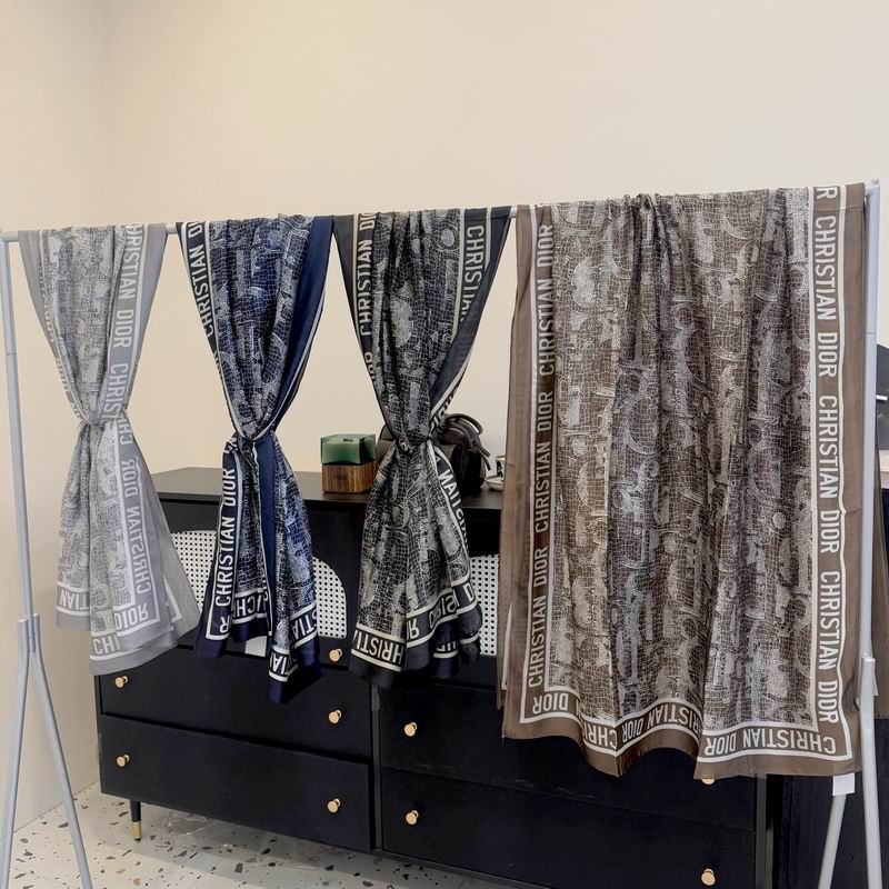 Dior silk scarf 90-180cm E031310