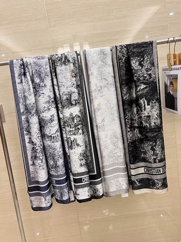 Dior silk scarf 90-180cm E060518