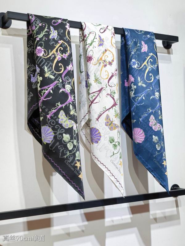 Dior silk scarf 90X90cm E011004