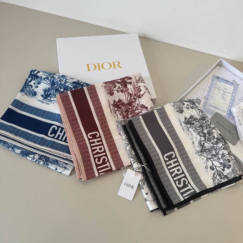 Dior silk scarf 90X90cm hm0803