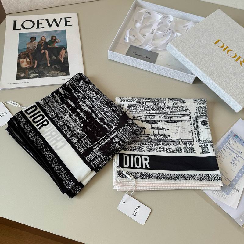 Dior silk scarf hm02