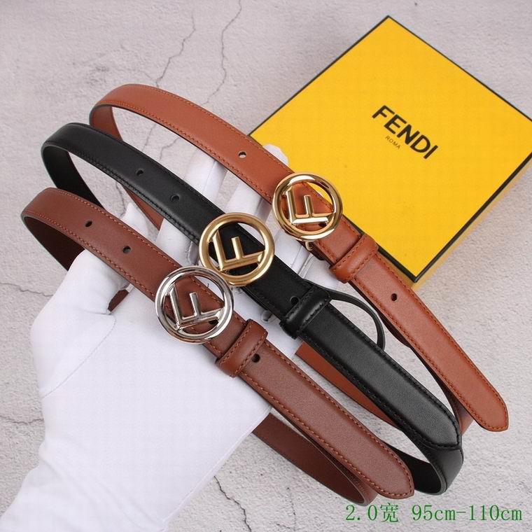 Fendi Belt 20mmX95-110cm 7D04