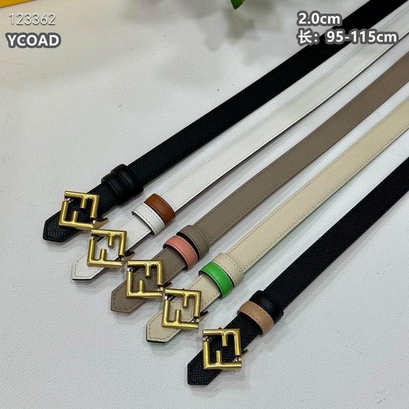 Fendi belt 20mmX95-115cm 8L19