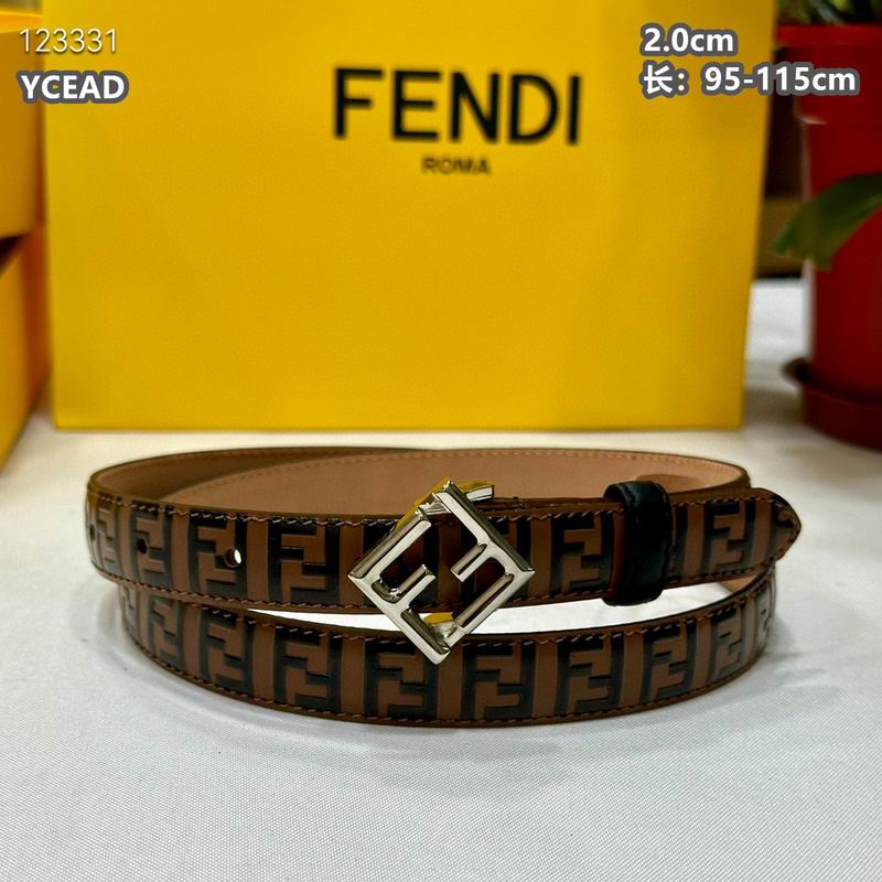 Fendi belt 20mmX95-115cm 8L15