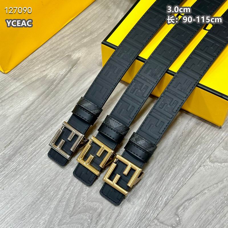 Fendi belt 30mmX90-115cm 8L24