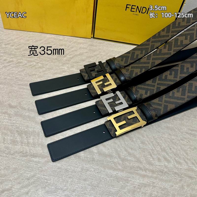 Fendi belt 35mmX100-125cm 8L44