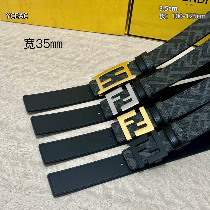 Fendi belt 35mmX100-125cm 8L43