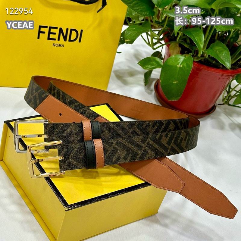 Fendi belt 35mmX95-125cm  8L37