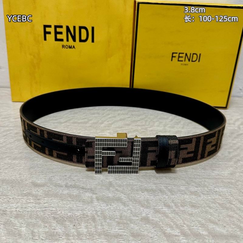 Fendi belt 38mmX100-125cm 8L40