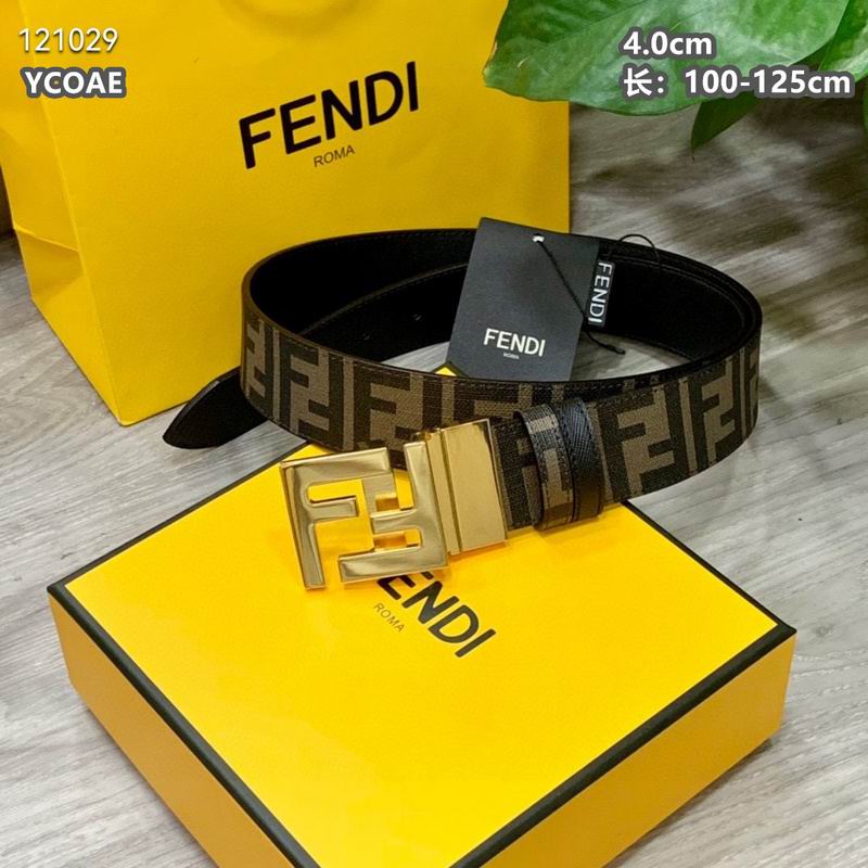 Fendi belt 40mmX100-125cm  8L117