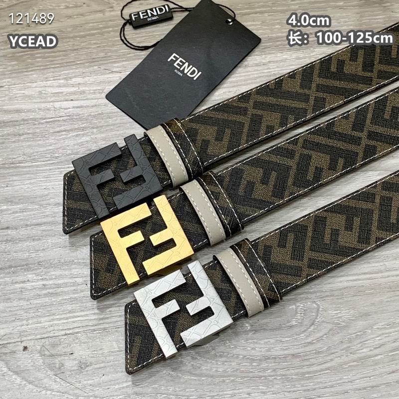 Fendi belt 40mmX100-125cm  8L123