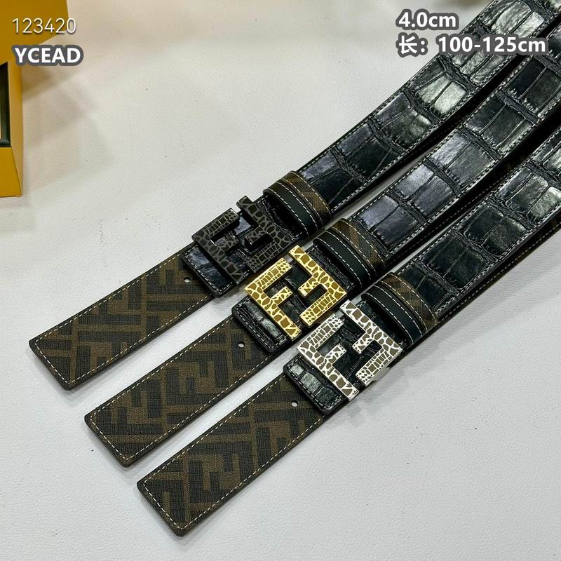 Fendi belt 40mmX100-125cm  8L58
