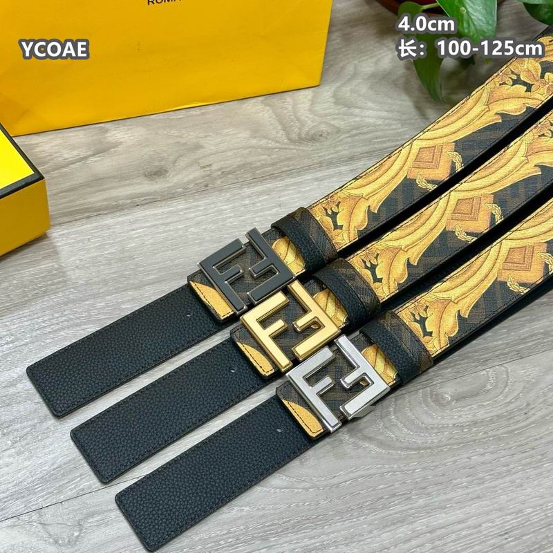 Fendi belt 40mmX100-125cm 8L150