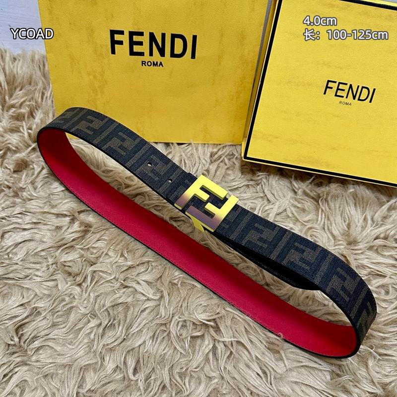 Fendi belt 40mmX100-125cm 8L174