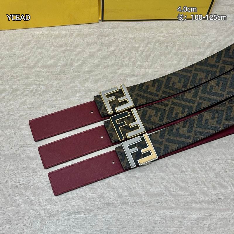 Fendi belt 40mmX100-125cm 8L06