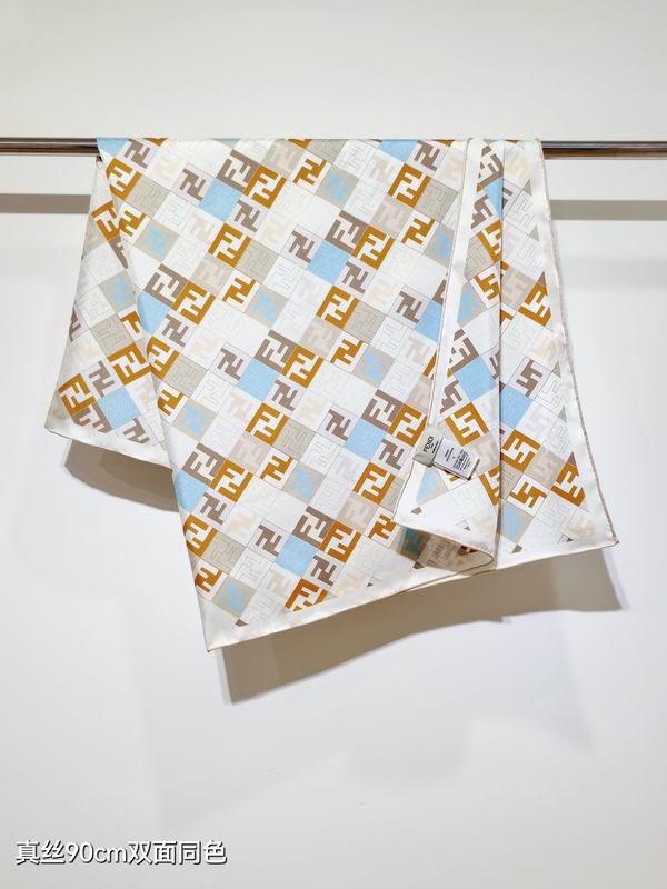 Fendi silk scarf 90X90cm E050872
